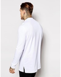 weißer Rollkragenpullover von Asos