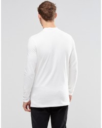 weißer Rollkragenpullover von Asos