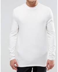 weißer Rollkragenpullover von Asos