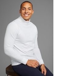 weißer Rollkragenpullover von BRUNO BANANI
