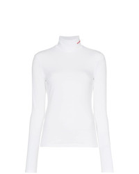 weißer Rollkragenpullover von Calvin Klein 205W39nyc