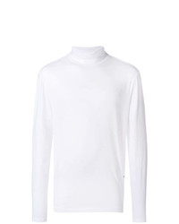 weißer Rollkragenpullover von Calvin Klein