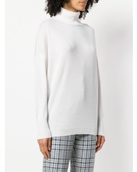 weißer Rollkragenpullover von Incentive! Cashmere