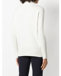 weißer Rollkragenpullover von Peserico