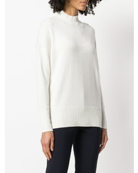 weißer Rollkragenpullover von Peserico