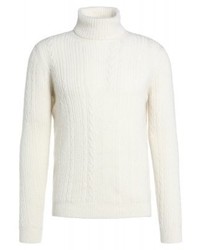 weißer Rollkragenpullover von Nuur