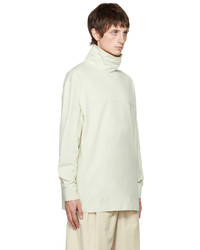 weißer Rollkragenpullover von Lemaire