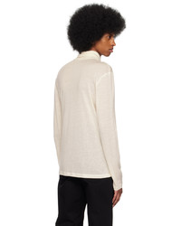 weißer Rollkragenpullover von Filippa K