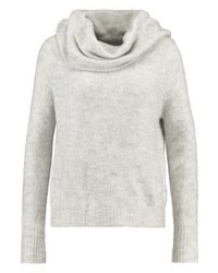weißer Rollkragenpullover von Only