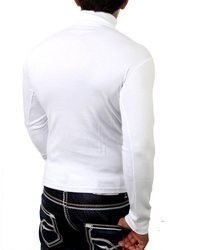 weißer Rollkragenpullover von Reslad