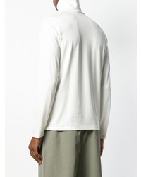 weißer Rollkragenpullover von Jil Sander