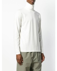 weißer Rollkragenpullover von Jil Sander