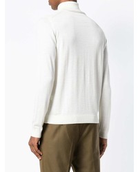 weißer Rollkragenpullover von Roberto Collina