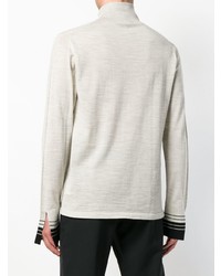 weißer Rollkragenpullover von Lanvin