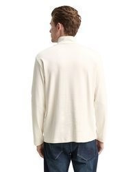 weißer Rollkragenpullover von Tom Tailor