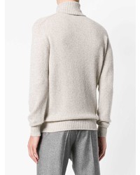 weißer Rollkragenpullover von Loro Piana