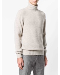 weißer Rollkragenpullover von Loro Piana