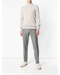 weißer Rollkragenpullover von Loro Piana