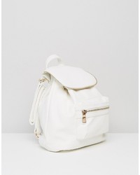 weißer Rucksack von Boohoo