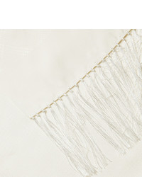 weißer Schal von Brooks Brothers
