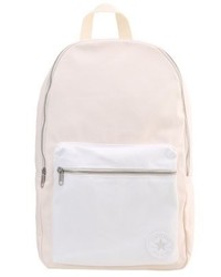 weißer Segeltuch Rucksack von Converse