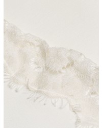 weißer Spitze Pullover mit einem Rundhalsausschnitt von Givenchy