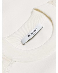 weißer Spitze Pullover mit einem Rundhalsausschnitt von Givenchy
