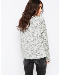 weißer Strick Pullover von Vero Moda