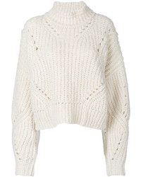 weißer Strick Pullover von Isabel Marant