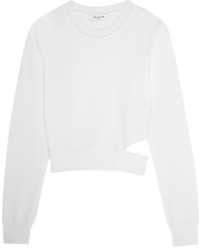 weißer Strick Pullover von Thierry Mugler