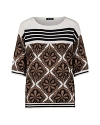 weißer Strick Pullover von TUZZI