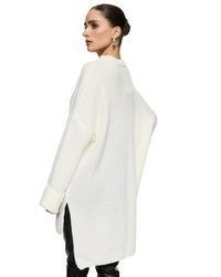 weißer Strick Pullover von Worldclassca