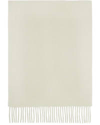weißer Strick Schal von Acne Studios