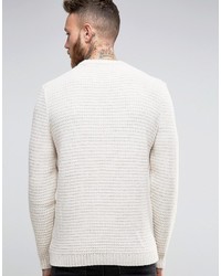 weißer Strickpullover von Asos