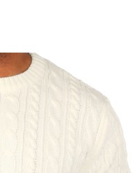weißer Strickpullover von Carisma