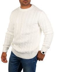 weißer Strickpullover von Carisma