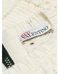 weißer Strickpullover von RED Valentino