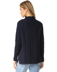 weißer Strickpullover von 525 America