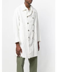 weißer Trenchcoat von East Harbour Surplus