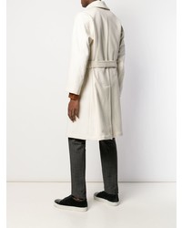 weißer Trenchcoat von Hevo