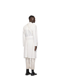 weißer Trenchcoat von Maison Margiela