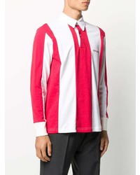weißer und roter Polo Pullover von Noon Goons