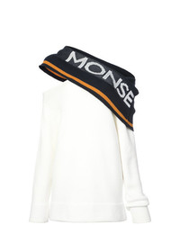 weißer und schwarzer bedruckter Oversize Pullover von Monse