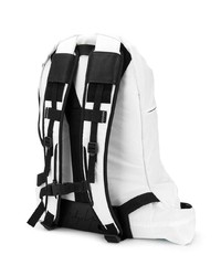 weißer und schwarzer bedruckter Rucksack von Y-3