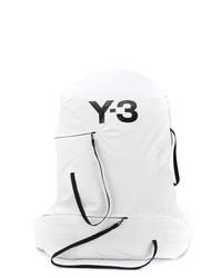 weißer und schwarzer bedruckter Rucksack von Y-3
