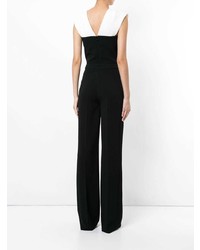 weißer und schwarzer Jumpsuit von Mugler