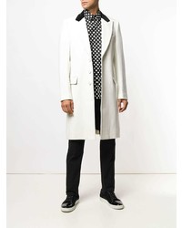weißer und schwarzer Mantel von Dolce & Gabbana