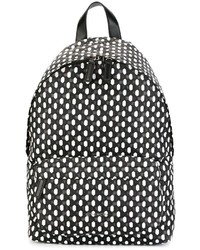 weißer und schwarzer Rucksack mit geometrischem Muster von Givenchy