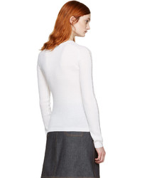 weißer Wollpullover von Carven