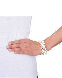 weißes Armband von Bella Pearls